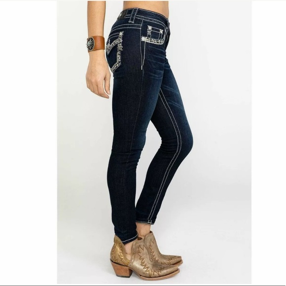 Miss me Hailey ankle skinny jeans - Picture 3 of 7
